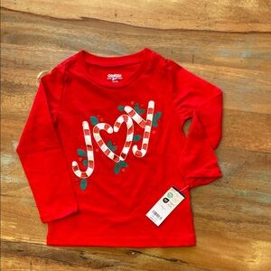 Carters  Red Joy Long Sleeve Shirt